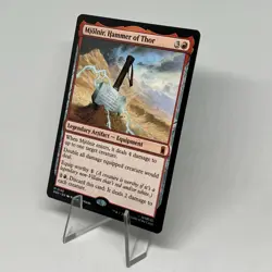 MTG Marvel Super Heroes Mjolnir Hammer of Thor Wizards of the coastNear Mint - Image 1