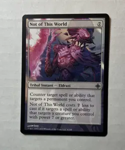 Not of This World X1-NM/M Pack Fresh-Rise of the Eldrazi MTG Magic Card English - Image 1