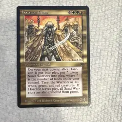 Wizards of the Coast MTG Hazezon Tamar Legends Regular Rare 1994 - Image 1