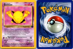 DROWZEE 54/82 C TEAM ROCKET POKEMON UNLIMITED NM - Image 3