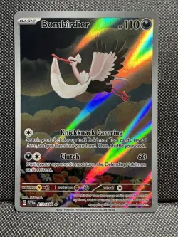 Bombirdier 219/198 Pokemon Scarlet and Violet Full Art Illustration Rare | NM - Image 1