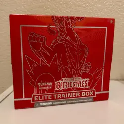 Pokemon Battle Styles Red Elite Trainer Box ETB – Sealed – Single Strike Urshifu 820650808357 - Image 1