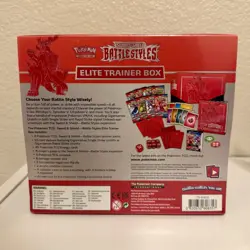 Pokemon Battle Styles Red Elite Trainer Box ETB – Sealed – Single Strike Urshifu 820650808357 - Image 4