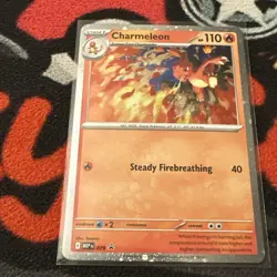 Charmeleon (Cosmos Holo) 079 Holo Promo ME: Mega Evolution Promo Pokemon Holo NM - Image 1