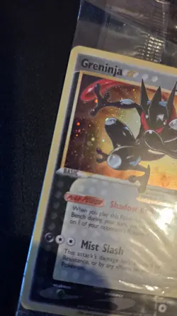 Pokemon Greninja Gold Star 25th Anniversary Black Star Promo SWSH144 SEALED - Image 5