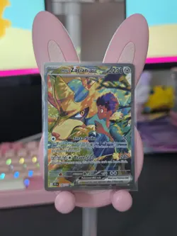 Hop's Zacian ex 186/159 SV09 Journey Together Special Illus Rare Holo EN - Image 1