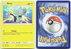 Shinx 46/156 Common Ultra Prism Pokemon LP - Image 3