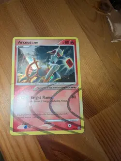 Arceus AR3 Holo Rare Arceus 2009 Pokemon NM/LP - Image 3