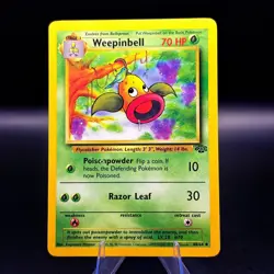 POKEMON WEEPINBELL 48/64 UNLIMITED JUNGLE UNCOMMON LP - Image 1