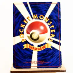 HP) Hitmonchan No.107 Base set 1st No Rarity Pokemon Card Japanese y453-2 - Image 2