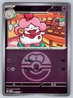 Slurpuff (Love Ball) 094/217 Uncommon Ascended Heroes Pokemon Reverse Holo NM - Image 1