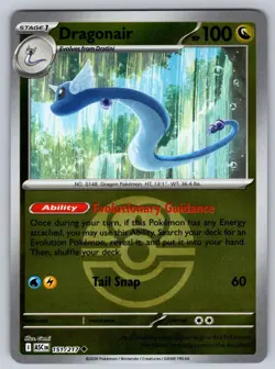 Dragonair (Love Ball) 151/217 Uncommon Ascended Heroes Pokemon Reverse Holo NM - Image 1