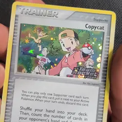 Pokemon TCG Copycat Trainer Supporter Reverse Holo 83/109 TRR English - Image 4