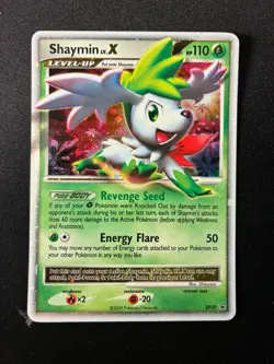 Pokemon Diamond and Pearl Promos Shaymin LV.X - DP39 Holofoil MP - Image 1