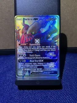The Pokemon Company Darkrai GX SV70/SV94 Shiny Holo Rare FA EN 180 HP 2019 - Image 1
