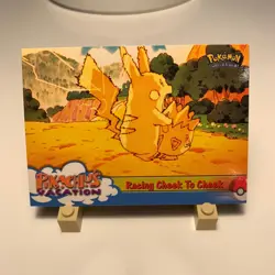 Pokemon TCG Racing Cheek to Cheek Pokemon Topps Pikachu's Vacation 48 - Image 1