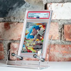 Pokemon Wolwerock Lycanroc 166/159 PSA 10 DE Reisegefahrten Illustration Rare - Image 1