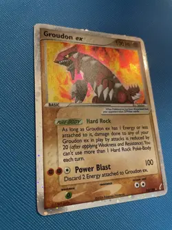 Groudon ex 93/100 EX Crystal Guardians Holo Rare ENG - Image 2