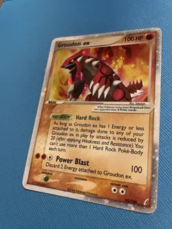 Groudon ex 93/100 EX Crystal Guardians Holo Rare ENG - Image 3