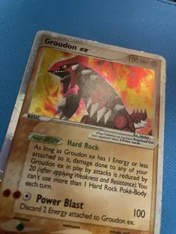 Groudon ex 93/100 EX Crystal Guardians Holo Rare ENG - Image 4