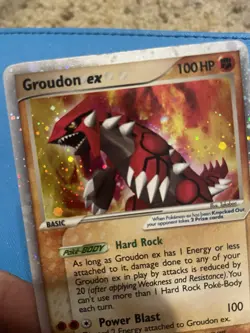 Groudon ex 93/100 EX Crystal Guardians Holo Rare ENG - Image 5