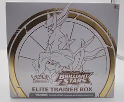 Pokemon TCG Sword & Shield Brilliant Stars Elite Trainer Box - Factory Sealed 820650850127 - Image 1