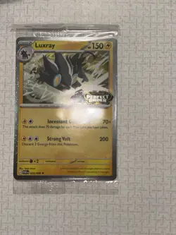 Best Buy SEALED Pokemon TCG Luxray 028/088 150 HP Holo Promo - Image 2