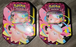 X2 Pokemon Mega Moonlit Mega Clefable ex Tin NEW FACTORY SEALED Lot Of 2 - Image 1