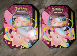 X2 Pokemon Mega Moonlit Mega Clefable ex Tin NEW FACTORY SEALED Lot Of 2 - Image 3