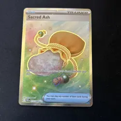 Sacred Ash 115/088 Ultra Rare Perfect Order Pokemon Holo Near Mint - Image 1