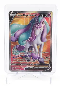 Pokemon TCG Chilling Reign Galarian Rapidash V 167/198 Swsh06 Full Art NM/M H - Image 1