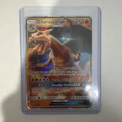 Charizard GX SM195 - Sun & Moon Black Star Promo Holo Pokemon LP - Image 1