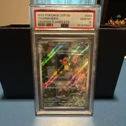 PSA 10 2023 Pokemon SVP English Charmander #044 Holo Promo S&V Promos - Image 1