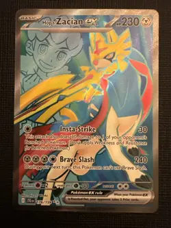 Pokemon TCG Hop's Zacian EX 176/159 S&V: Journey Together Ultra Rare NM - Image 1