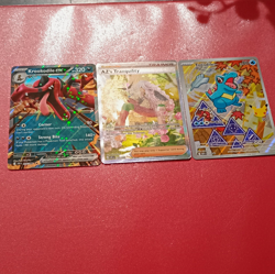 Pokemon TCG Nintendo Krookodile ex AZ's Tranquility Totodile Lot 3 Holo - Image 1