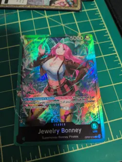 Jewelry Bonney OP07-019 ST Alt Art Leader Foil - One Piece TCG NM - Image 1