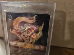 Disney Lorcana Musketeer Champion Minnie Mouse Card Enchanted 206/204 Foil - Image 4