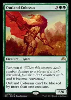 Outland Colossus - Foil x1 - Magic Origins Magic Origins - Image 1