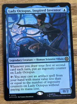 MTG Marvel Spider-Man, Lady Octopus, Inspired Inventor - Foil - Image 1