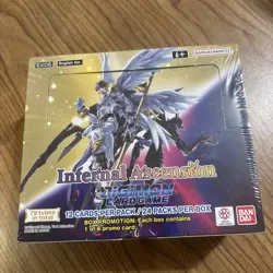 Digimon Card Game EX06 Internal Ascension Booster Box (24 Packs) - Image 1