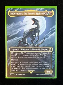 Indoraptor, the Perfect Hybrid (Borderless); Universes Beyond: Jurassic Park - Image 1