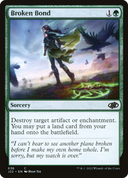 Broken Bond - J22 #636 | NORMAL | NM | MTG - Image 1