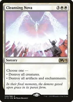 Cleansing Nova - Foil M19 LP MTG - Image 1