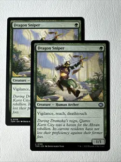 X2 Dragon Sniper - NM Regular #139 Tarkir: Dragonstorm MTG - Image 1