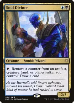 Soul Diviner - Foil WAR NM MTG - Image 1