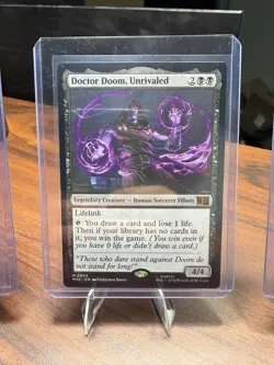 Doctor Doom, Unrivaled & Dark Ritual & Doomsday - Regular Non-Foil - NM MSC - Image 2