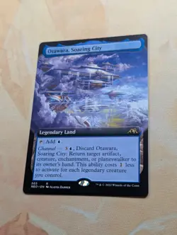 Kamigawa Neon Dynasty Otawara Soaring City Extended Art Magic The Gathering MTG - Image 2
