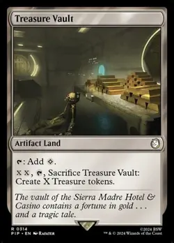 Treasure Vault - Foil PIP LP MTG - Image 1