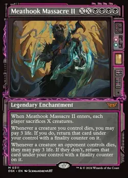 Meathook Massacre II - Foil Showcase DSK LP MTG - Image 1