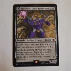 Magic: The Gathering Blitzwing Cruel Tormentor Mythic Universes Beyond Transfor… - Image 1